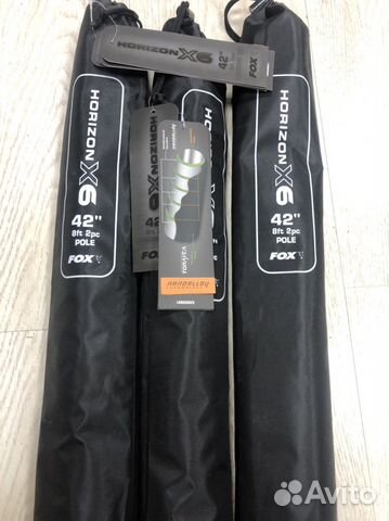 Подсак Fox Horizon X6 8 ft Carbon Landing net Camo