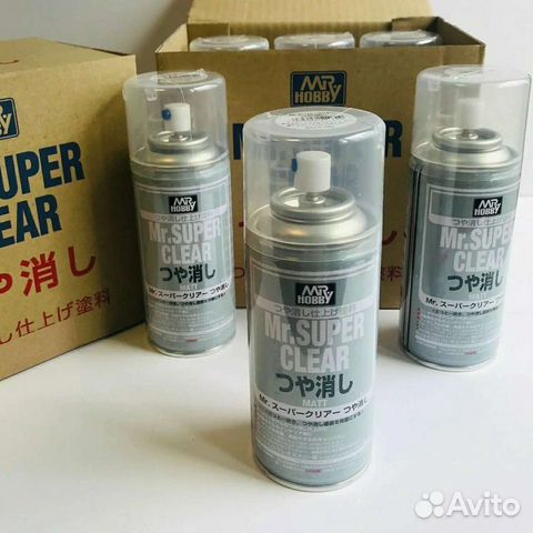 Mr. Super Clear Mat. Лак матовый клир