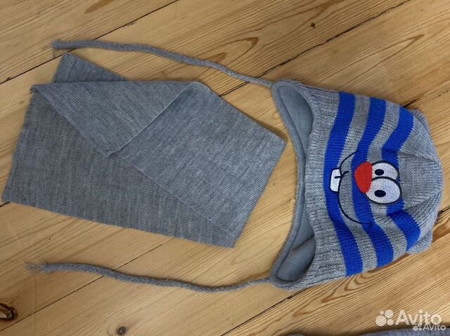 Комплект шапка и шарф