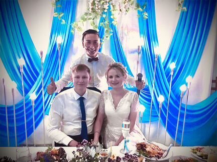 Ведущий + DJ, организация праздников, аниматоры