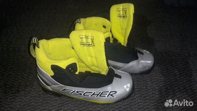 Лыжные ботинки детские Fisher 33 размер
