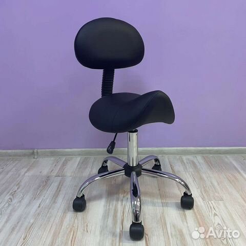 Стул-седло со спинкой