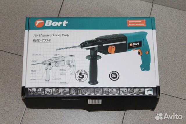 Перфоратор Bort BHD-700-P, 700 Вт