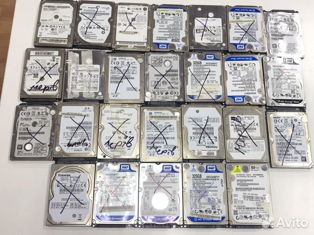 Жесткие диски на запчасти или восстановление
