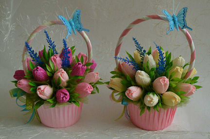 Букеты из конфет