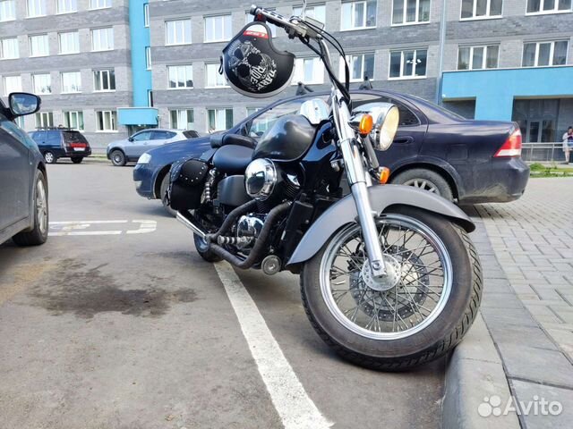 Yamaha Drag Star 1100 с коляской