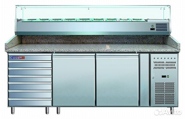 Стол для пиццы Cooleq PZ2610TN-VRX380