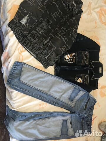 Вещи пакетом на мальчика 134 140