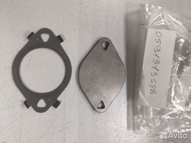 Заглушка системы егр Touareg