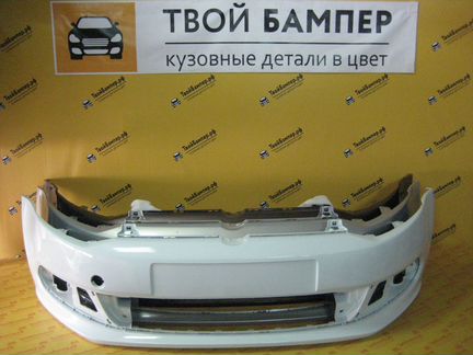 Бампер передний Volkswagen Polo окрашенный в цвет