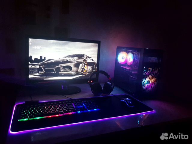 Игровой пк i3-10100f/gtx1660super/16гб