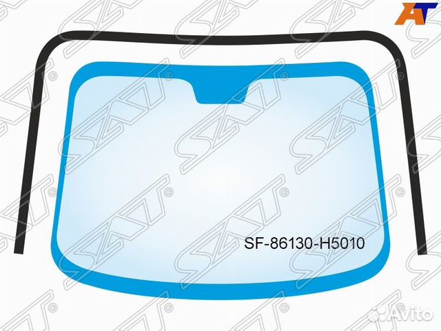 Уплотнитель лобового стекла Hyundai Solaris 2