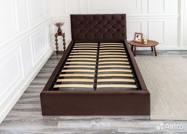 Кровать 120х200 шоколад Барокко