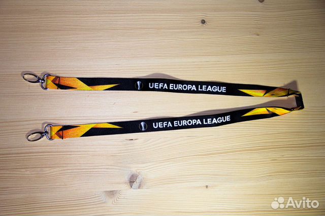Uefa Europa League Футбол. Атрибутика. Ланьярд