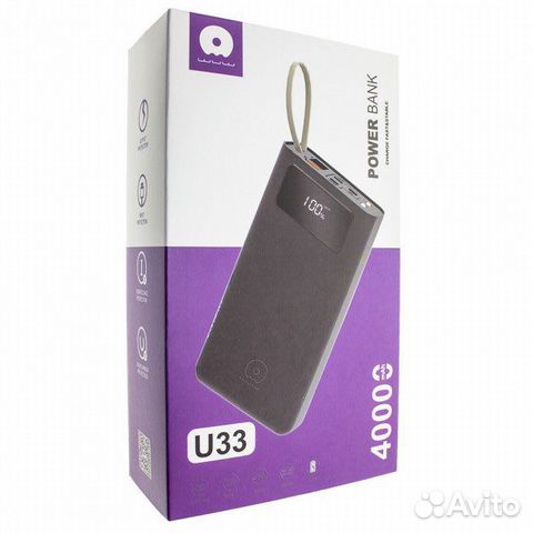 Power Bank WUW U33 40000 mAh
