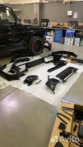 Полный комплект обвеса brabus widestar на G-class