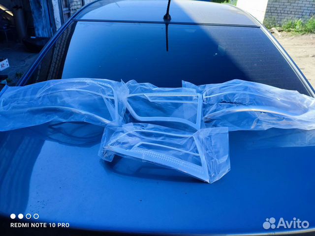 Защита на задние фонари Киа Рио 3