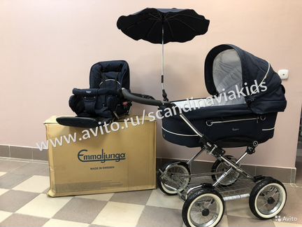 Коляска Emmaljunga Mondial Duo Combi (Индиго)