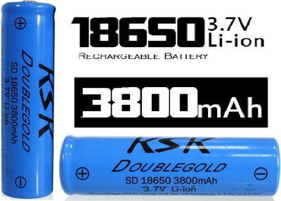 Аккумулятор 18650 3800 mAh новые