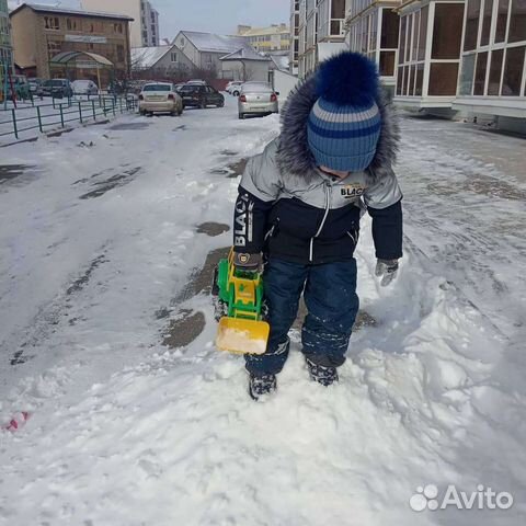 Куртка зимняя для мальчика 3-4 года