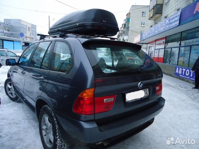 Багажник бокс на крышу BMW X5 E53 (2000-2006)