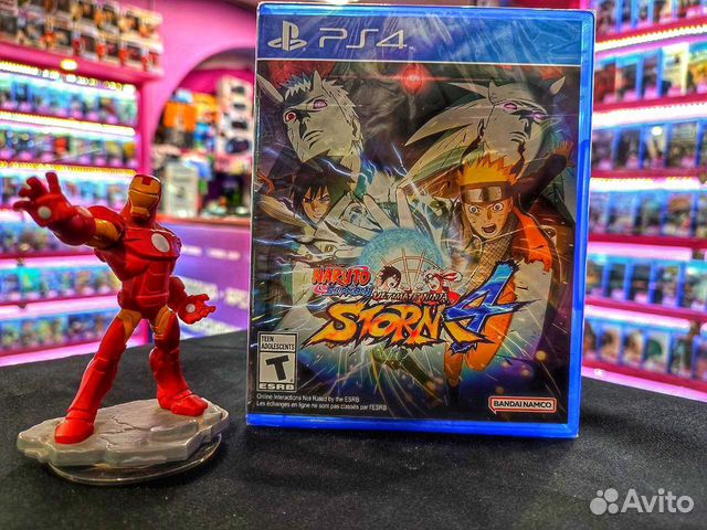 Диск PS4 Naruto Ultimate Ninja Storm 4 (Новый)