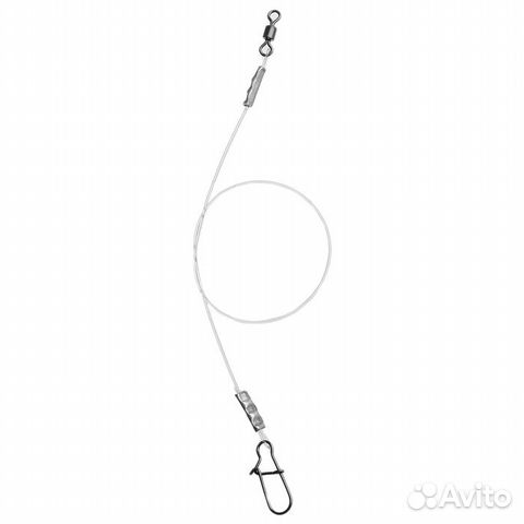 Поводок оснащенный флюорокарбоновый