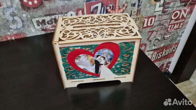 Шкатулка для денег на свадьбу