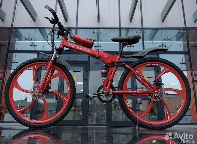 Велосипед горный скоростной