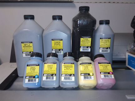 Тонер и чернила для принтеров