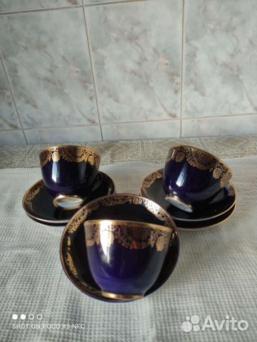 Чашка с блюдцем фарфор.лфз. 6. Пар
