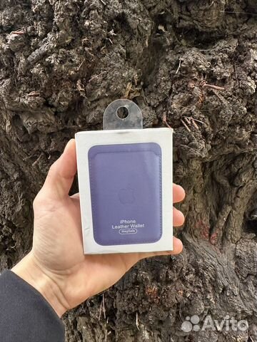 Apple magsafe leather wallet новый