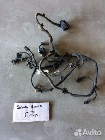 Проводка двигателя Skoda Rapid 04Е971612сf