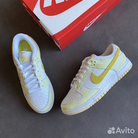 Nike Dunk Low OG Yellow Strike 6.5 US