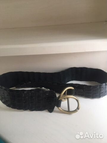 Пояс,ремень из кожи крокодила