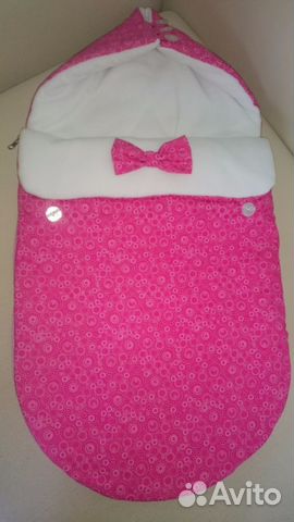 Конверт на выписку для девочки на весну/осень