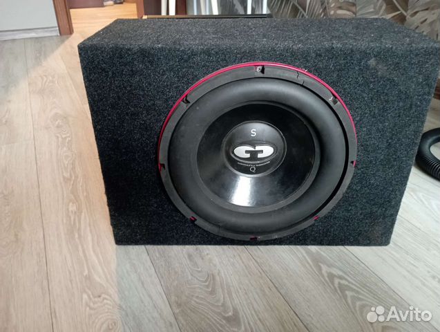 Саб усилитель, короб без трубы размер головы 12