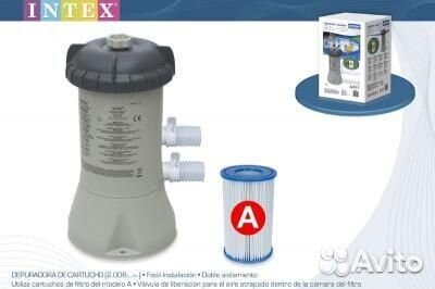 28604 Intex Картриджный фильтр-насос 2006л/ч (А)