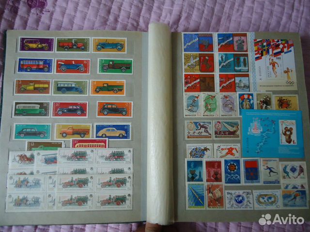 Марки чистые СССР альбом 1