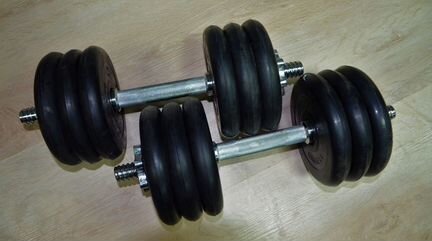 Гантели 33кг