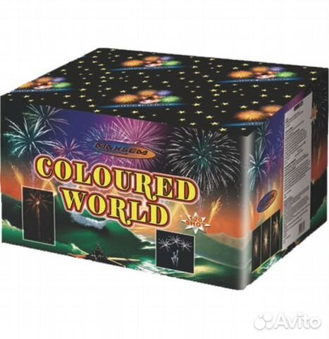 Фейерверк coloured world