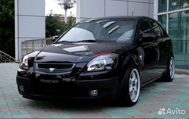 Решётка радиатора для KIA Rio 06-09 Тюнинговая