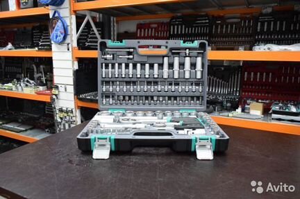 Набор инструментов 1/2, 1/4, crv stels 94 предмета