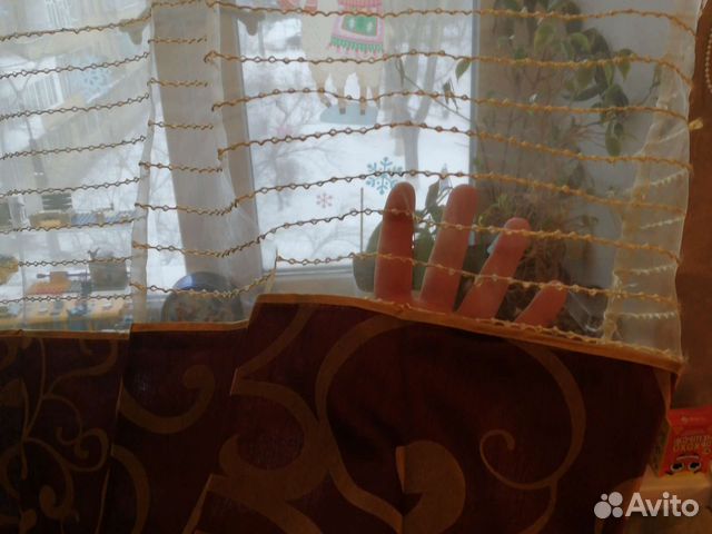 Шторы бу тюль + занавеска