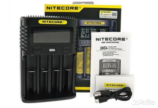 Сетевое зарядное устройство nitecore UMS4