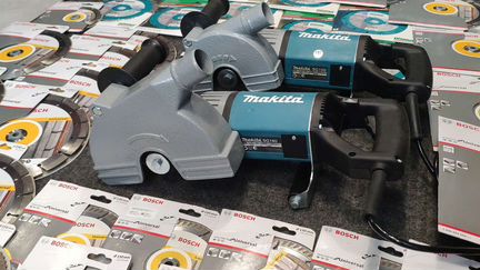 Штроборез makita с пылесосом Интерскол в аренду