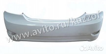 Бампер задний Hyundai Solaris/Солярис в цвет