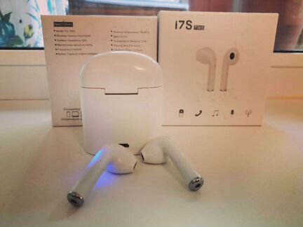 Беспроводные наушники i7s TWS