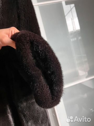 Шуба из скандинавской норки. Италия. Velvet mink