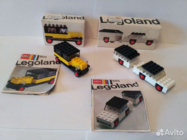 Lego legoland 60-70-x годов